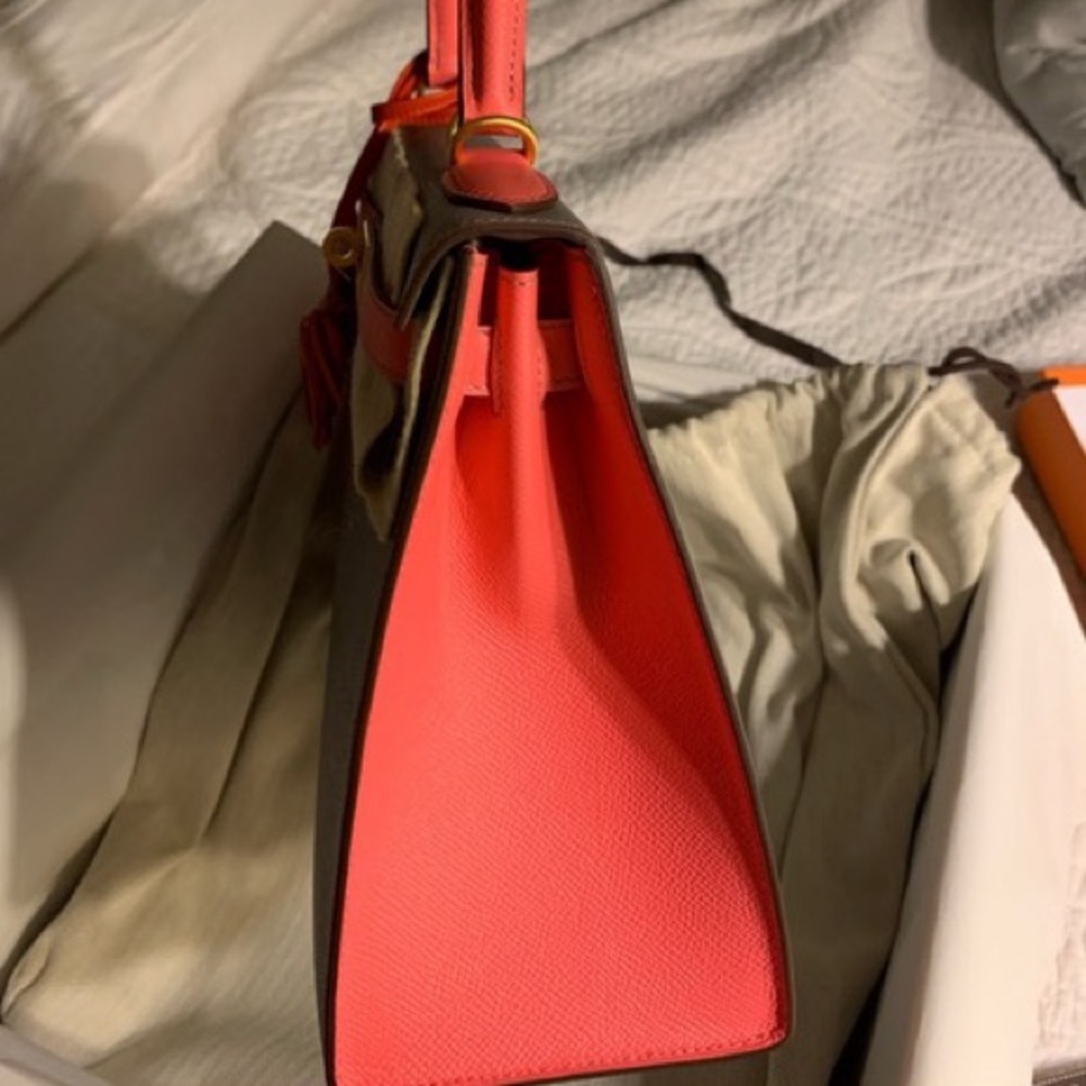 Hermes Kelly 28 Sellier bicolor - Picture 4 of 11